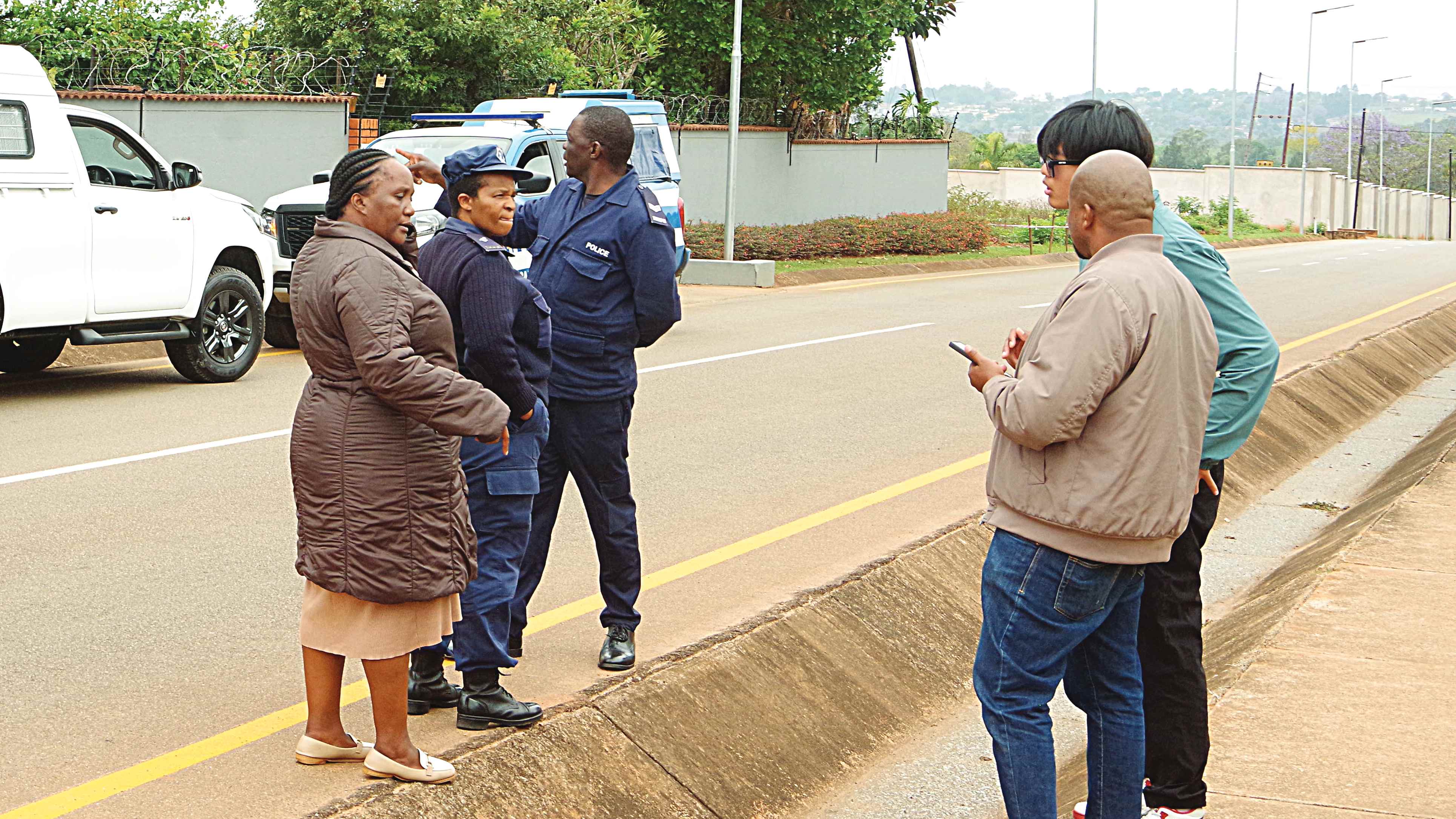 Police officers acted swiftly after a call from concerned neighbours.